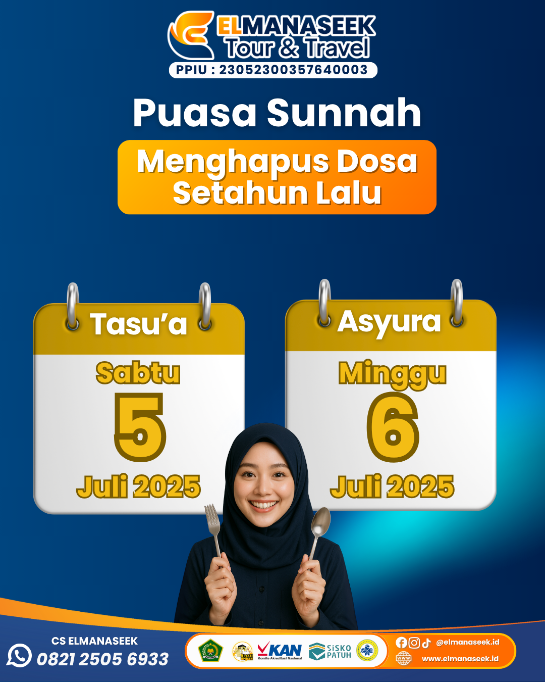 Bulan Muharram merupakan momen istimewa untuk memperbanyak amal kebaikan. Berdasarkan Kalender Hijriah Global Tunggal (KHGT), 1 Muharram 1447 H jatuh pada Kamis, 26 Juni 2025.