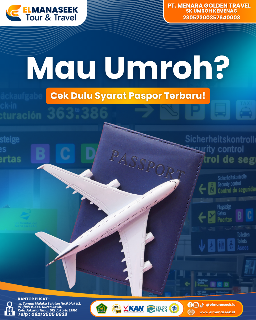 Cek Syarat Paspor Terbaru untuk Umroh 2025!