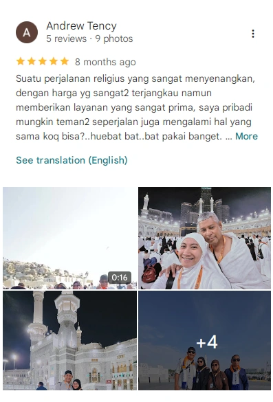 Review jamaah Elmanaseek 3