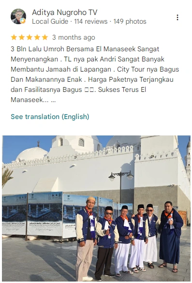 Review jamaah Elmanaseek 10
