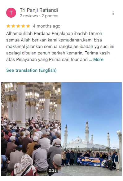 Review jamaah Elmanaseek 12