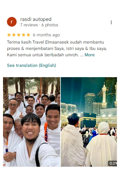 Review jamaah Elmanaseek 2