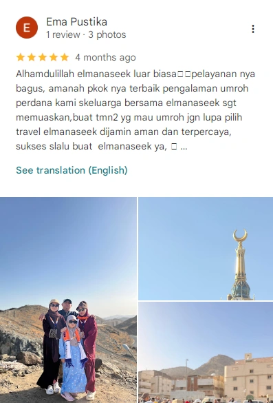 Review jamaah Elmanaseek 6